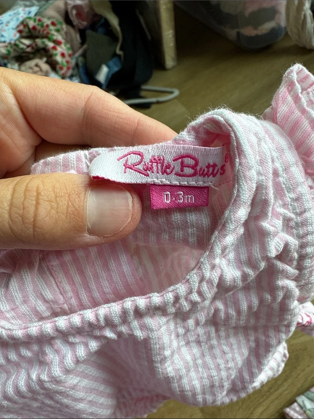Pink Ruffle Baby Top and Floral Skirt Set - Pink -